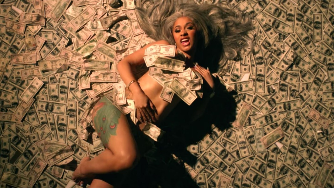 Cardi b money обложка