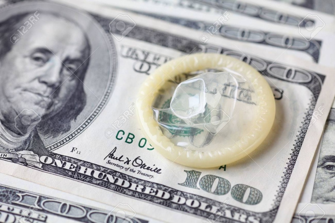 Картина член с деньгами