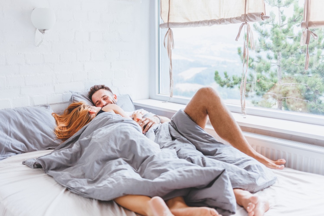 Утро в кровати вдвоем