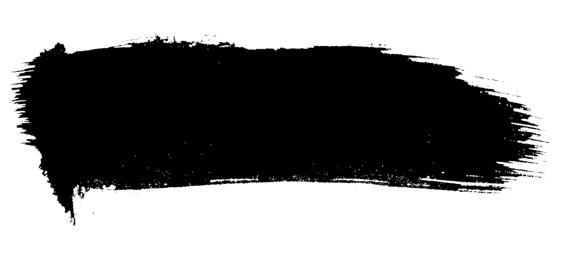 Мазок черной краски