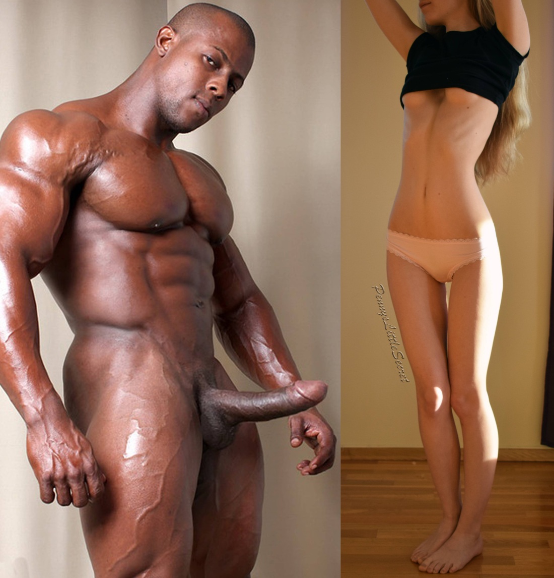 Реджи Скотт негр голый