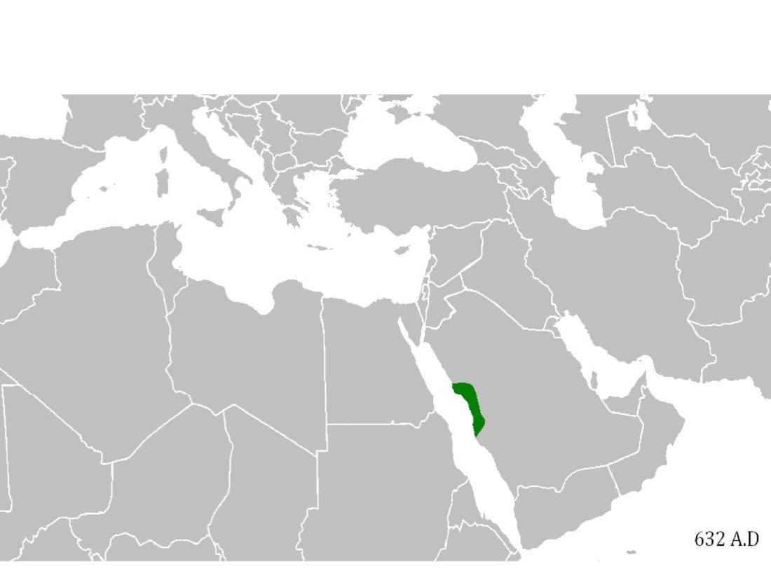 Праведный халифат карта