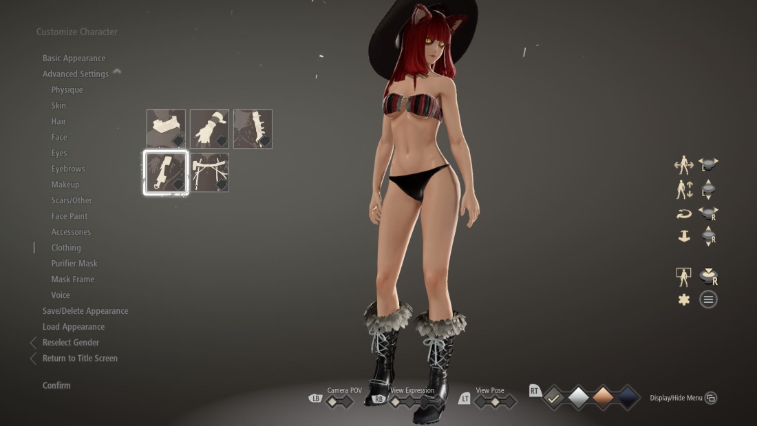 Code Vein моды 18 тело Миа