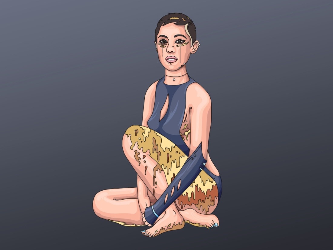 Роза Салазар в Нижнем белье