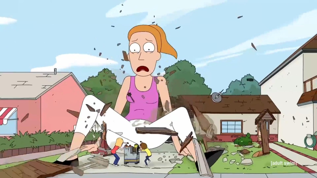 Саммер гигант Рик и Морти