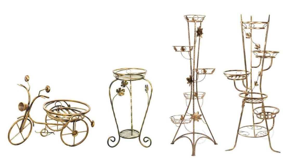 Цветочник из металла