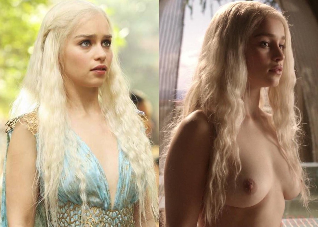 Эмилия Кларк игра престолов голая