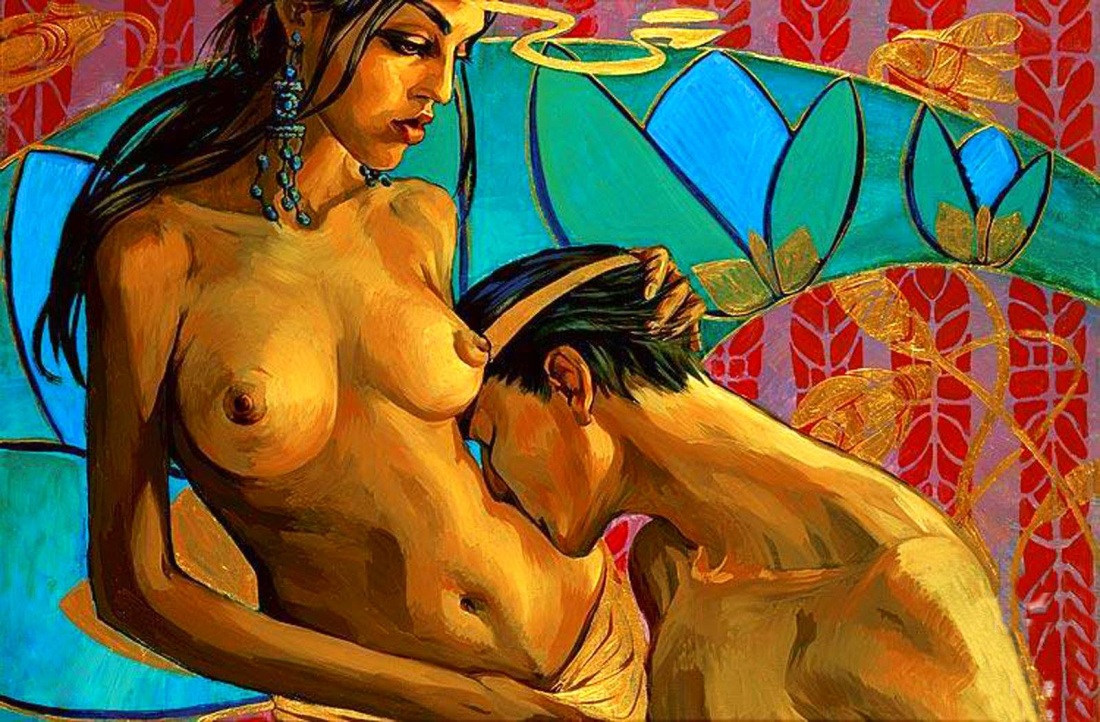 Иллюстрации эротические восточные