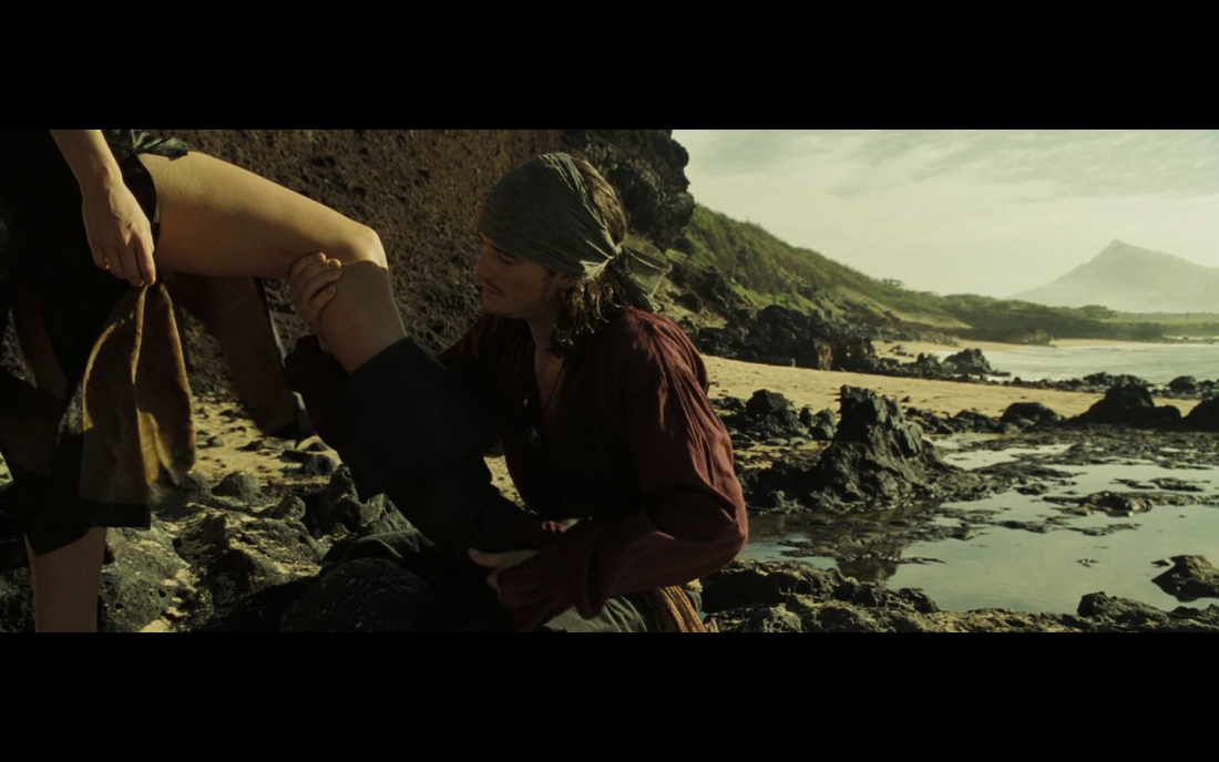 Кира Найтли босиком пираты Карибского моря