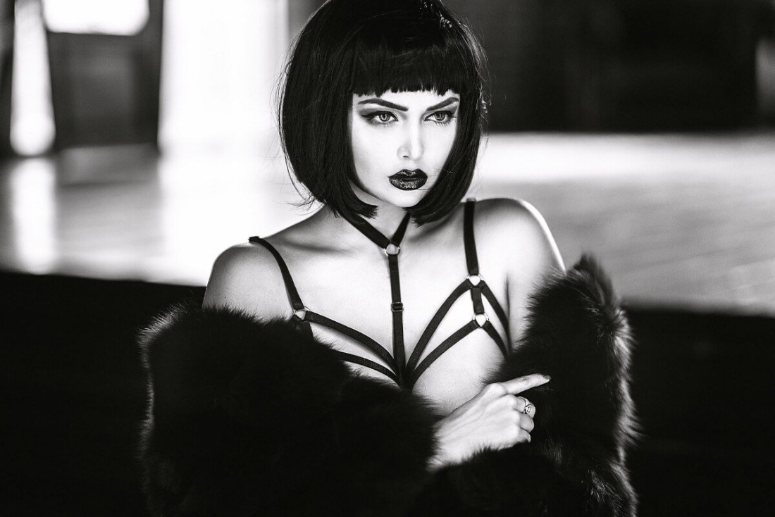 Девушка с каре фотосессия