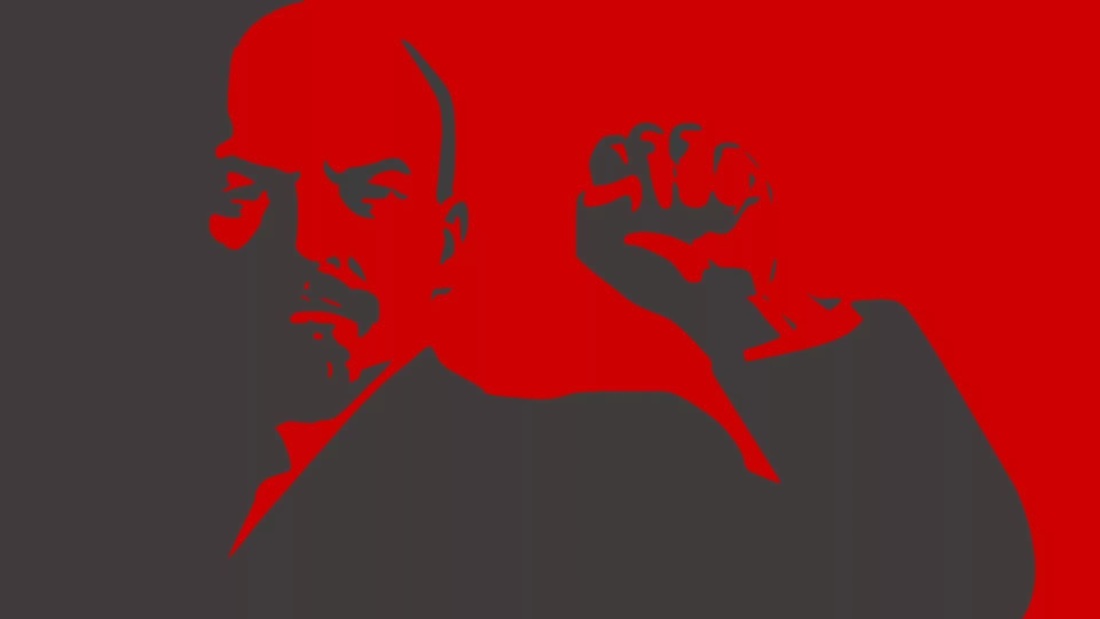 СССР красный флаг Ленин коммунизм