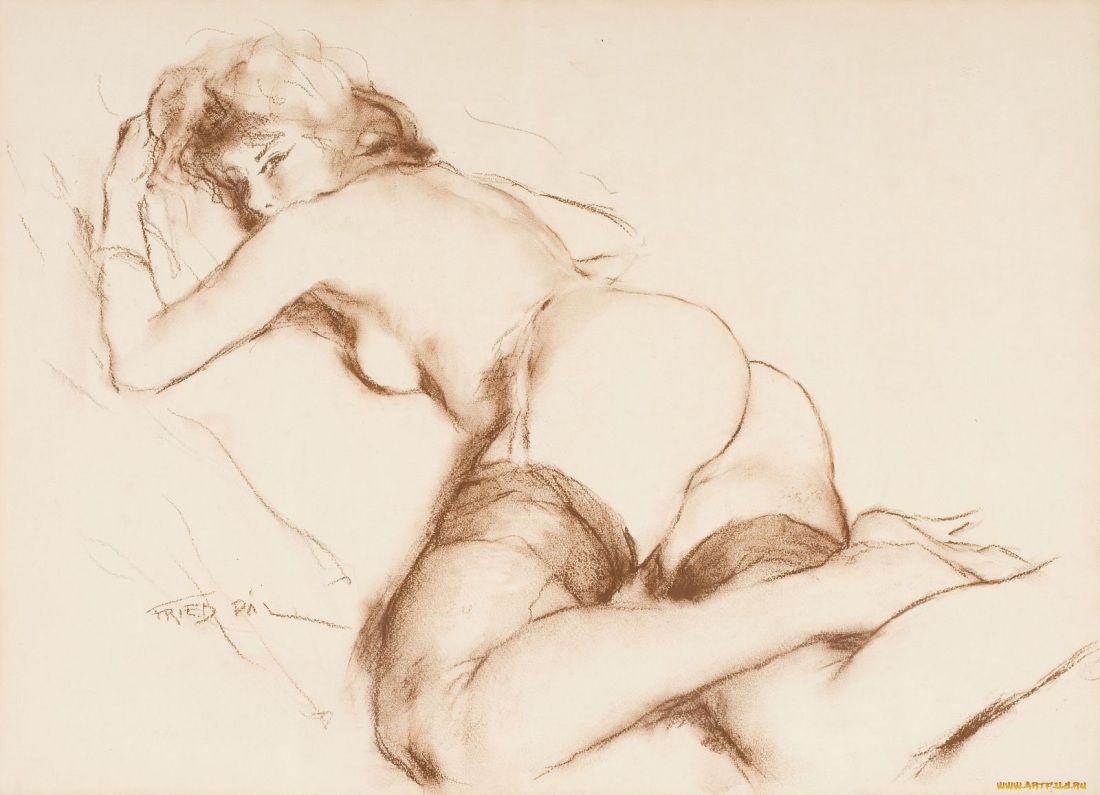 Эротические рисунки на стене