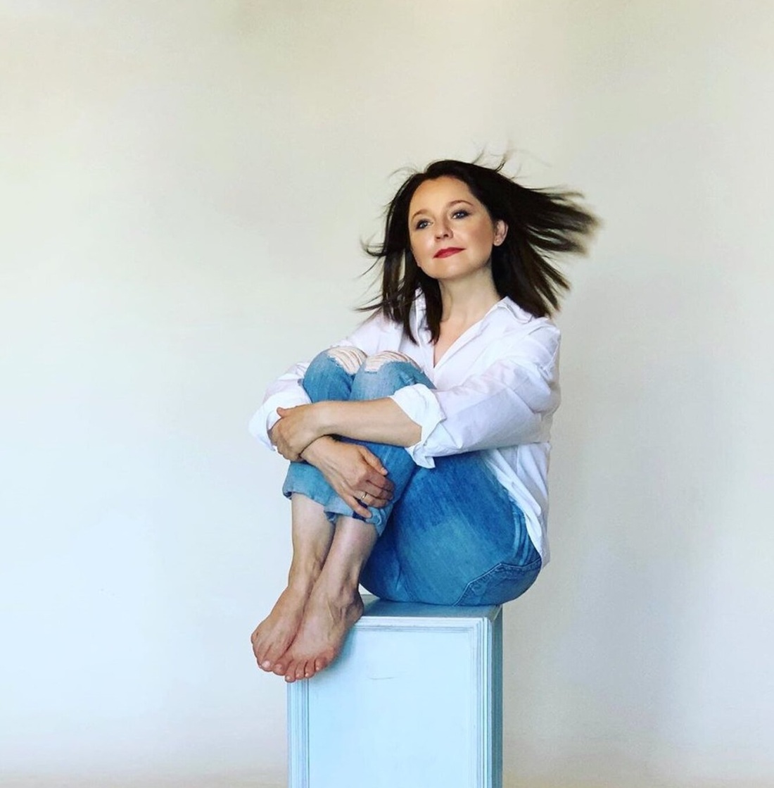 Валентина Рубцова босиком