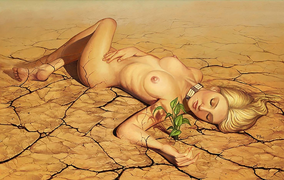 Нарисованные девушки эро