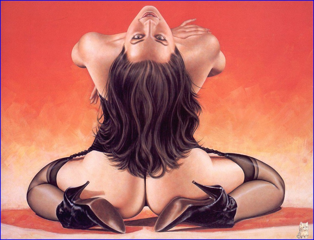 Голые мультяшные девки