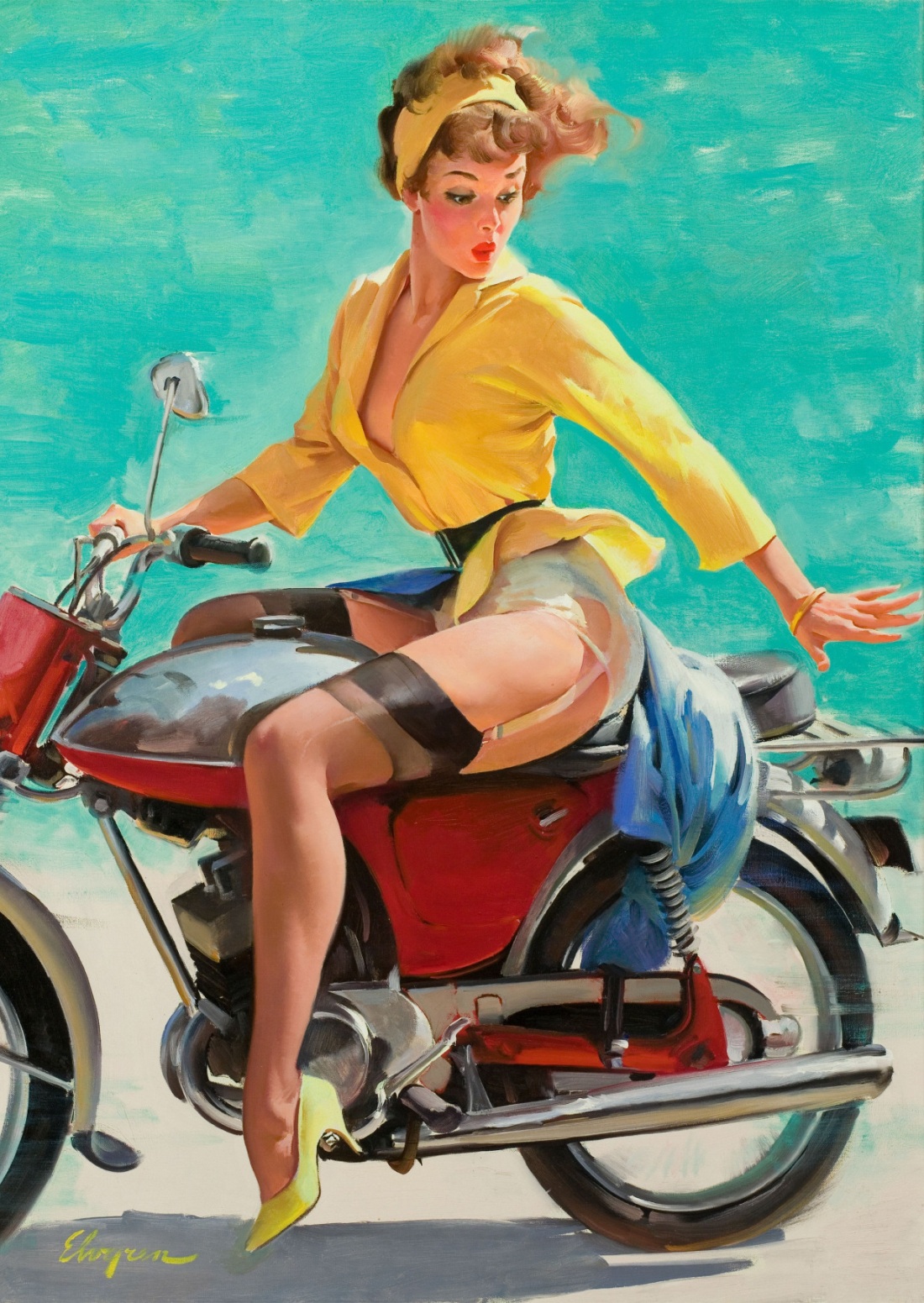 Пин ап СССР Валерий Барыкин