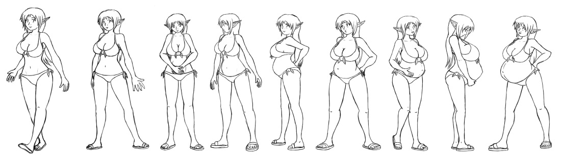 Схема беременности женщины