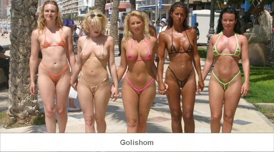 Мини бикини молоденькие