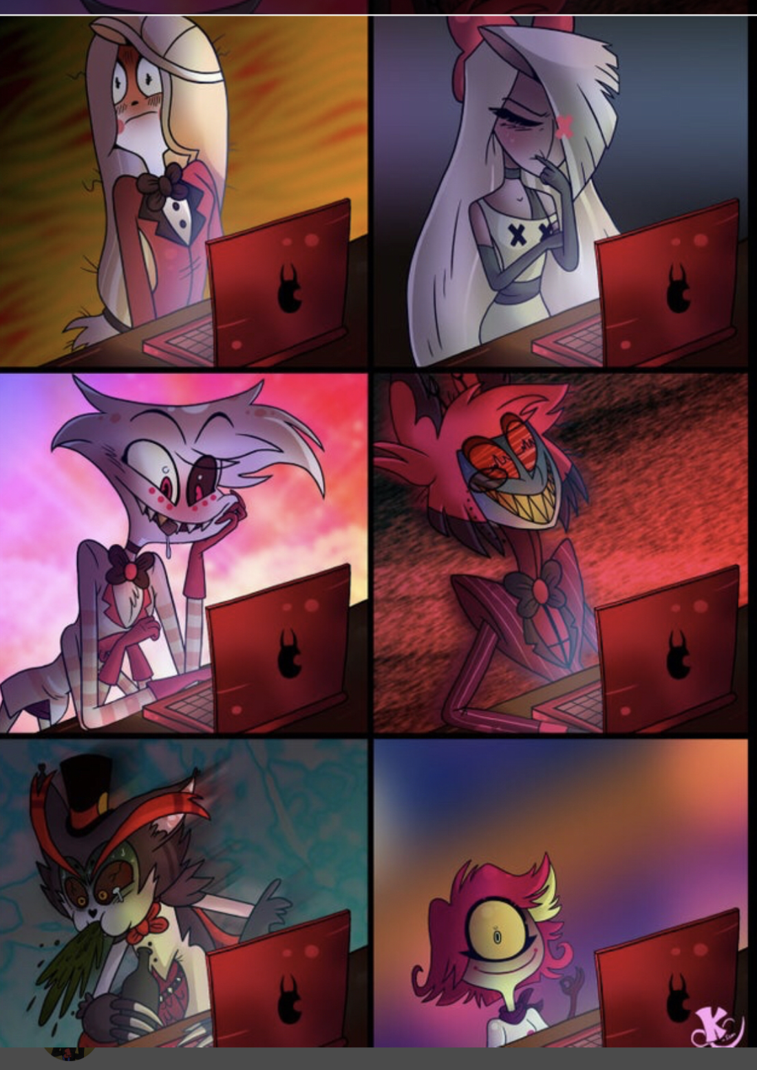 Hazbin Hotel Чарли комиксы