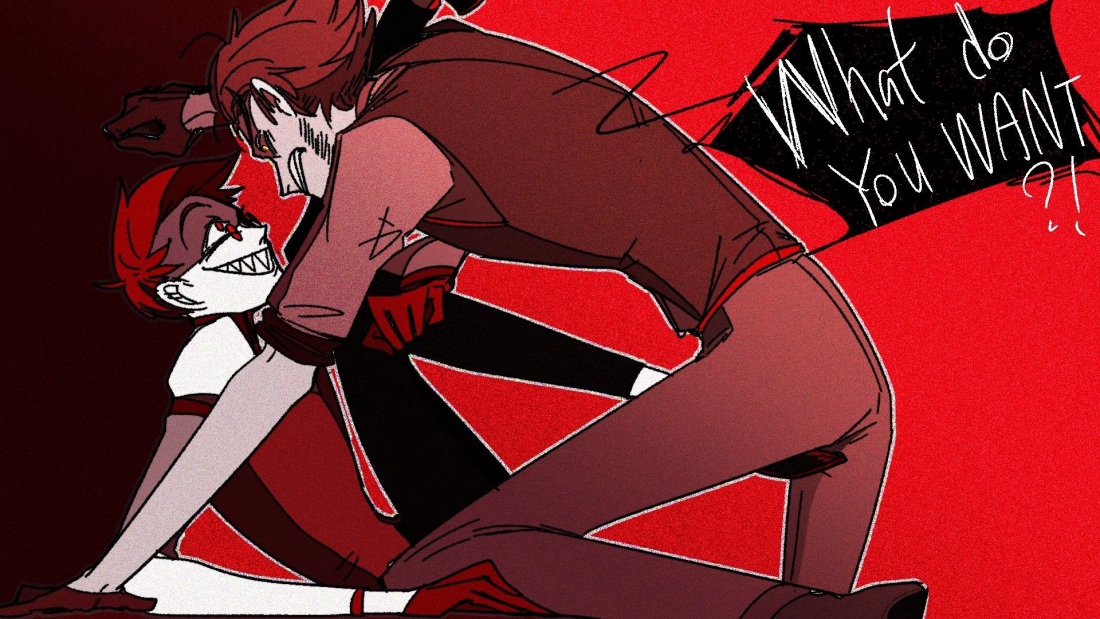 Аластор человек яой