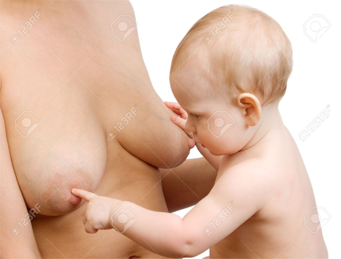 Маленькие кормящие сиськи