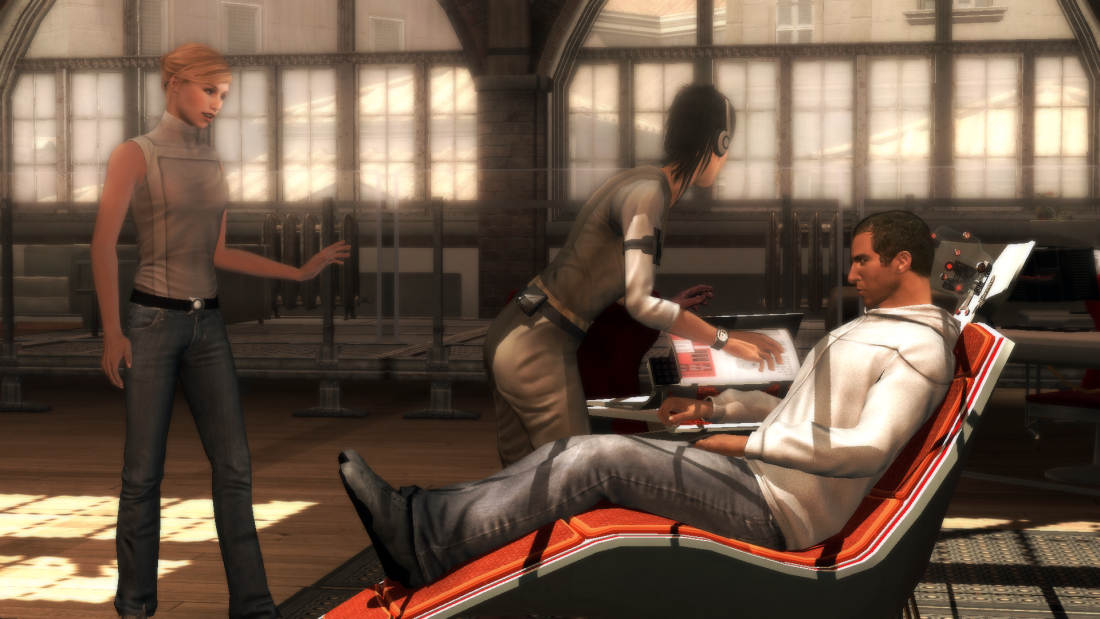 Дезмонд Майлз и Люси Стиллман