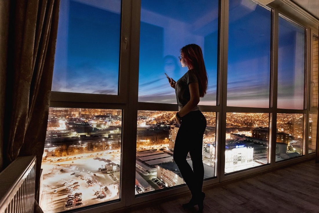 Фотосессия с панорамными окнами