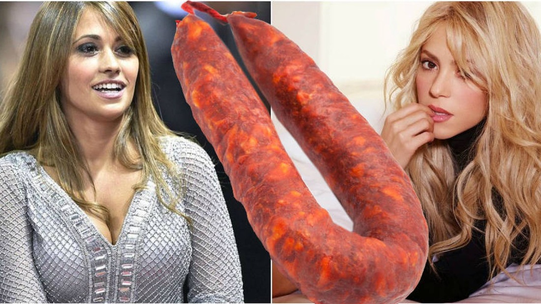 Антонелла Рокуццо и Шакира