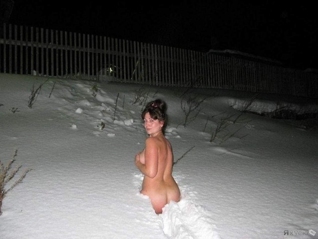 Виктория билан моржиха голышом