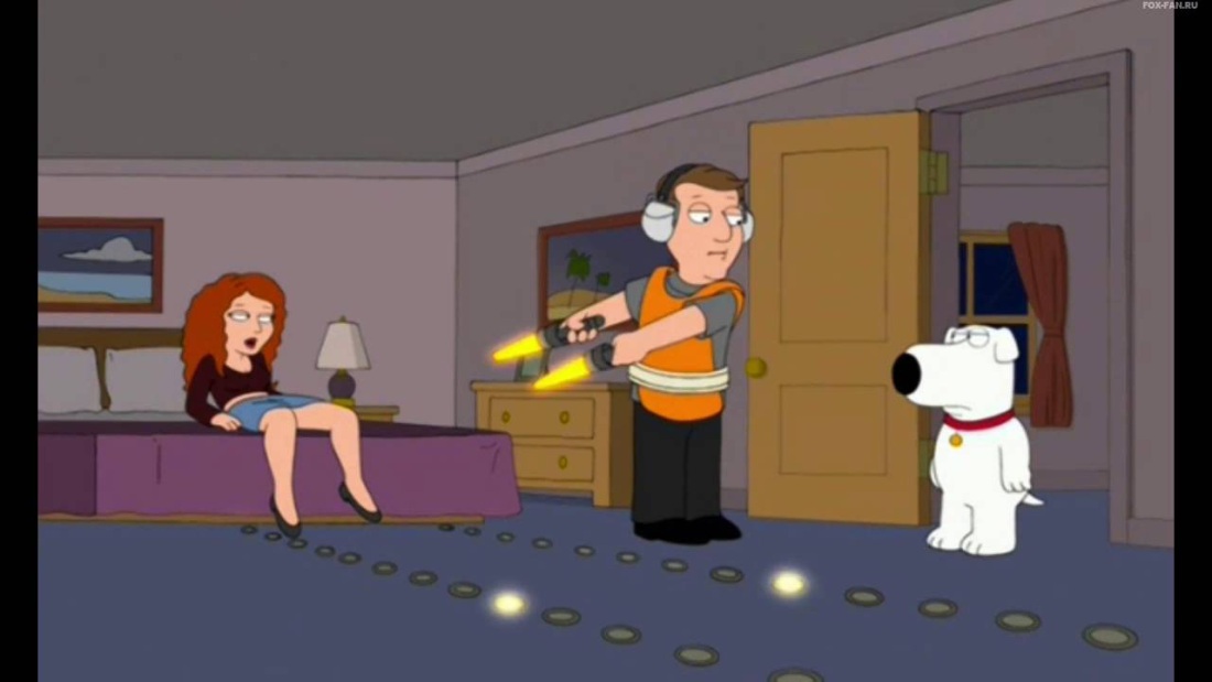 Брайан Гриффин и его девушка