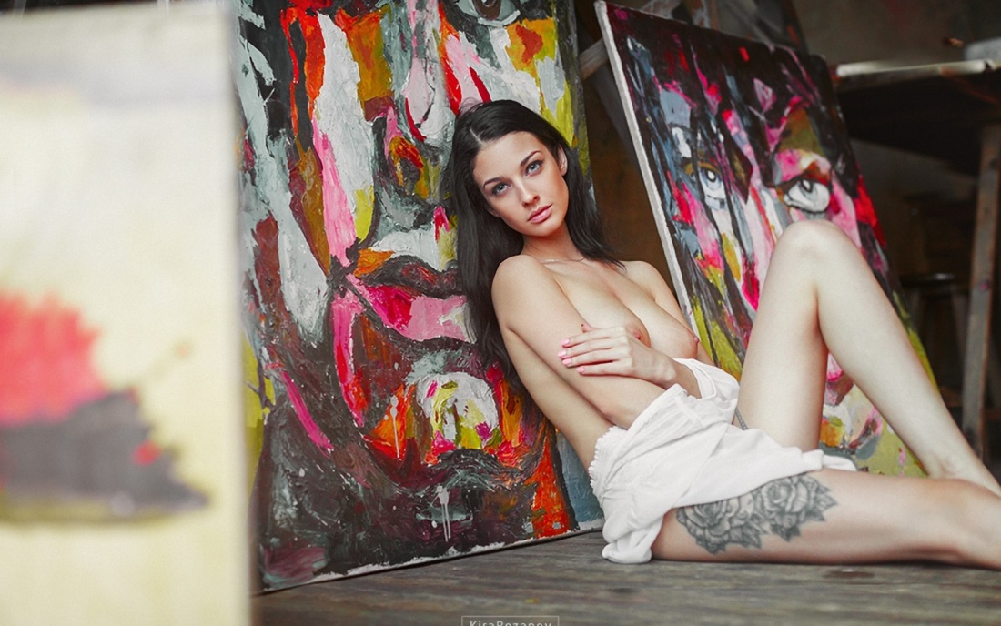 Модель Алла Бергер эро