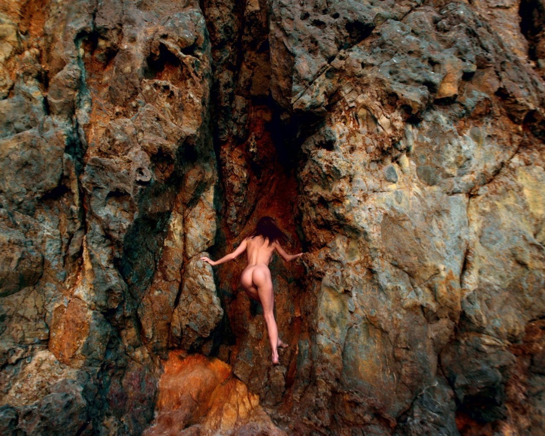 Трах на природе в горах