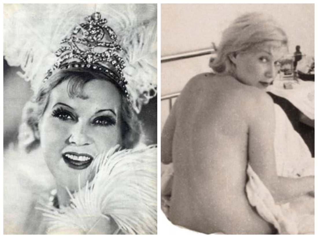 Любовь Орлова в молодости в купальнике
