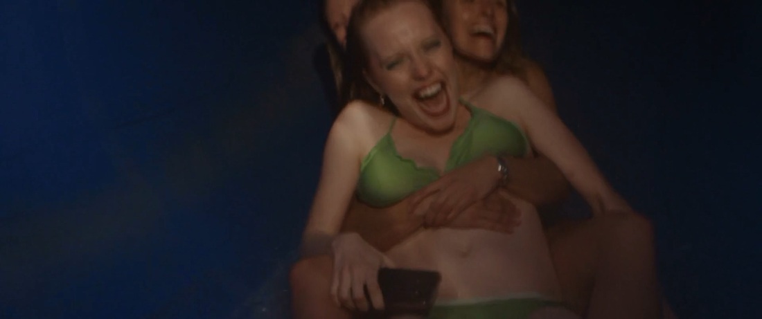 Мадлен Мари в чулках и влагалище