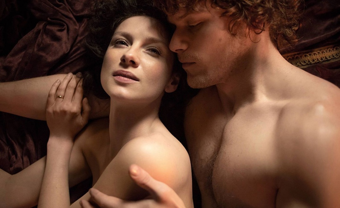 Джейми Фрейзер и Клэр постель