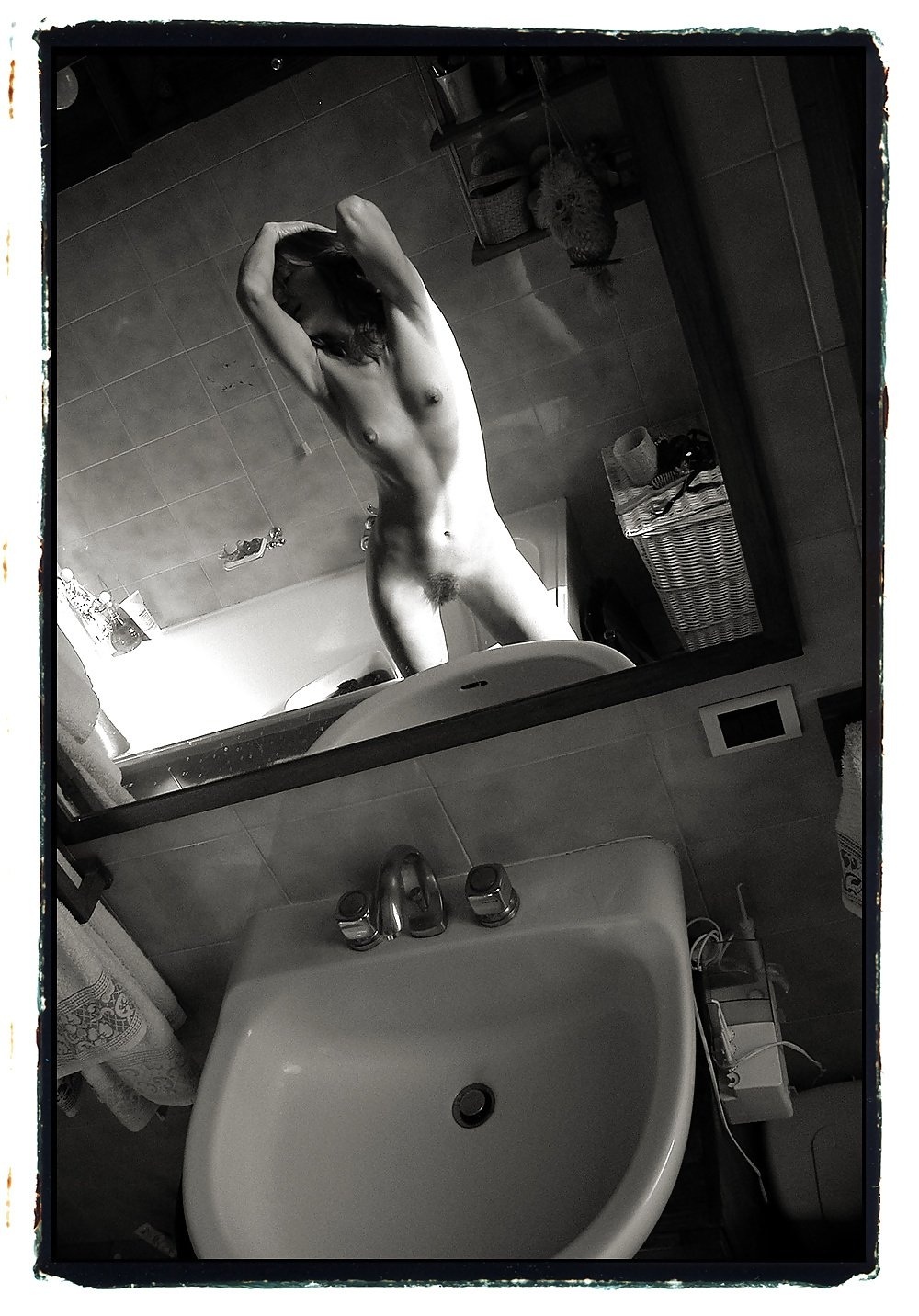 Скрытая съемка в ванне
