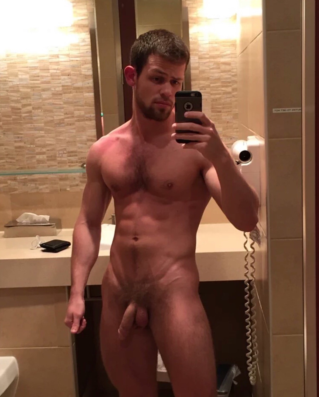 Селфи члена взрослого мужчины