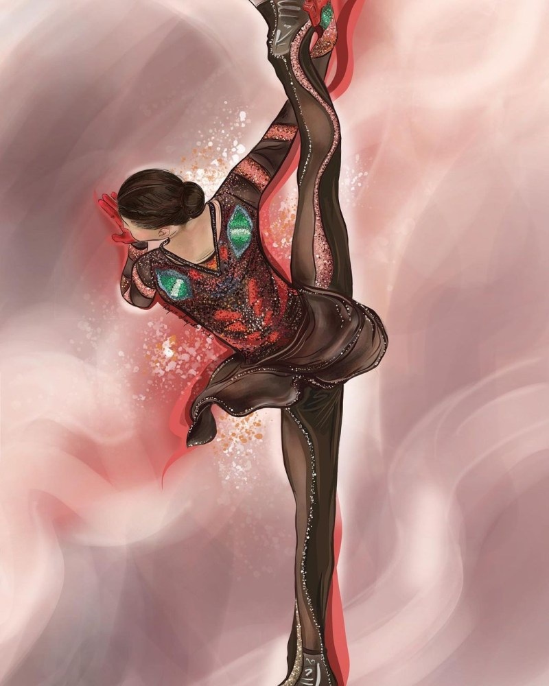 Камила Валиева арт