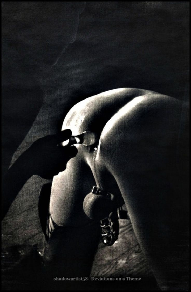 Девушка бондаж анальная пробка