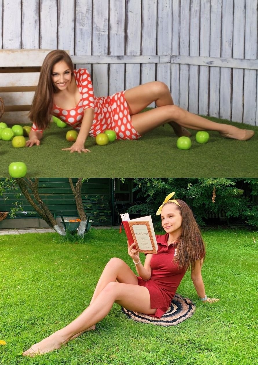 Мария Иващенко ноги