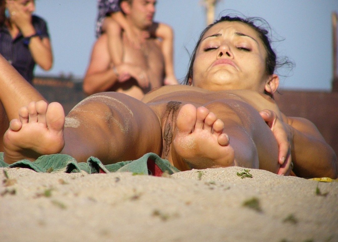 Эротические приколы на пляже