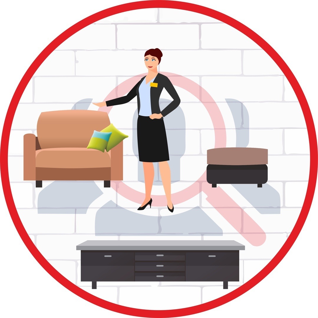 Продавец мебели