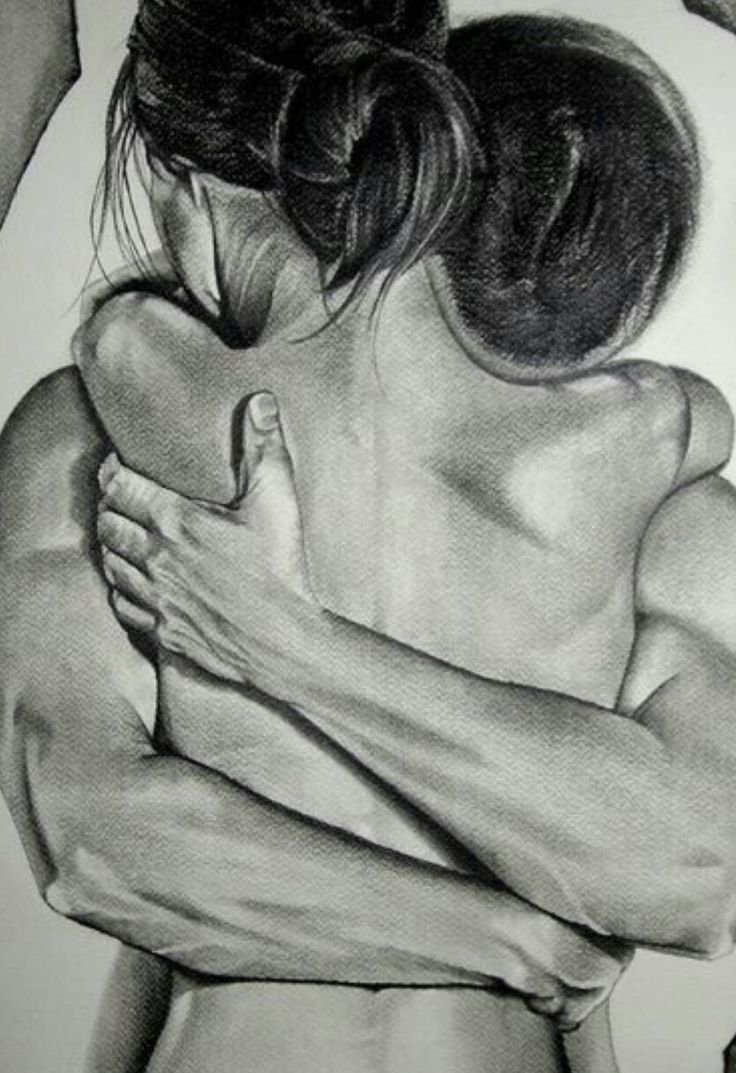 Объятия рисунок