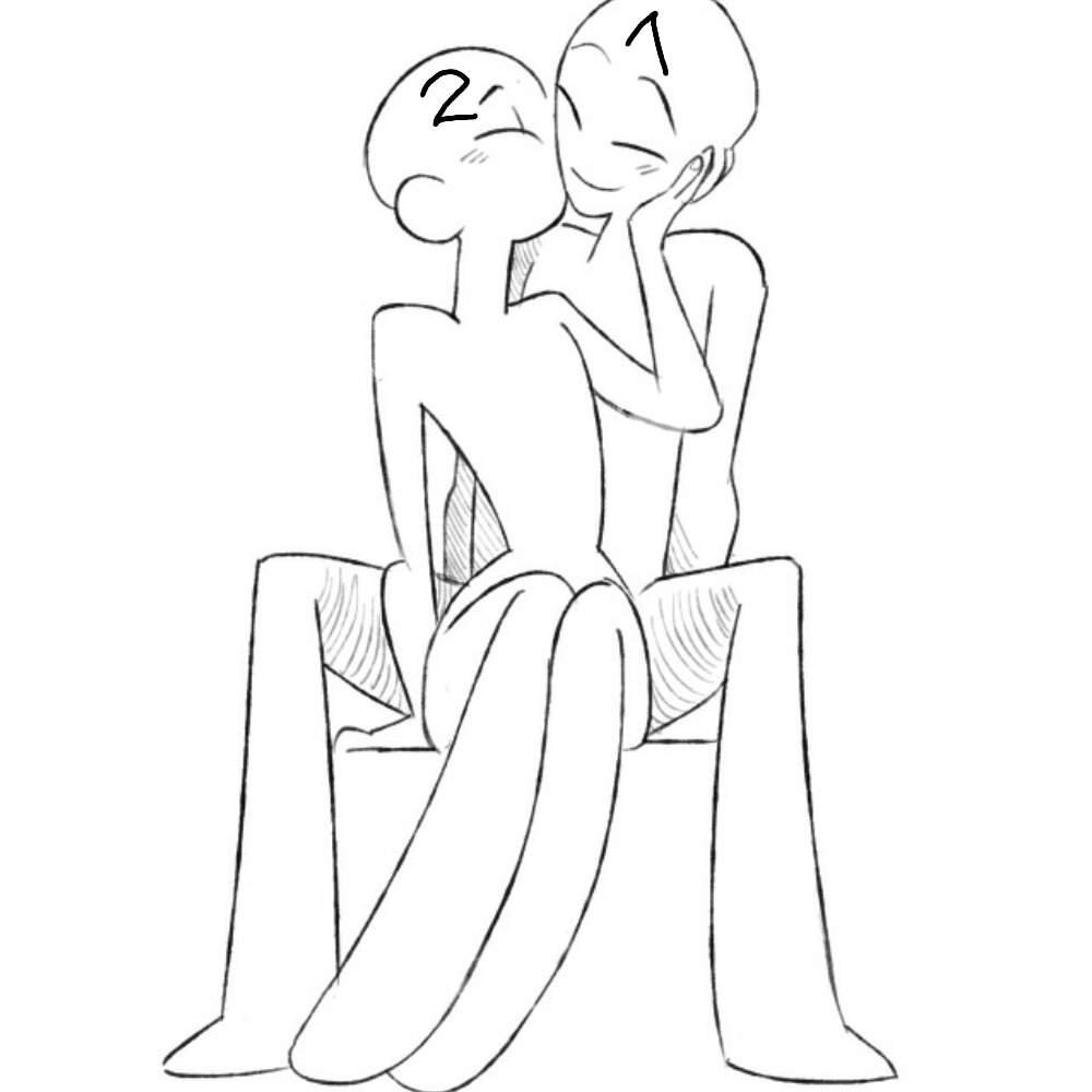 Позы для рисования пар