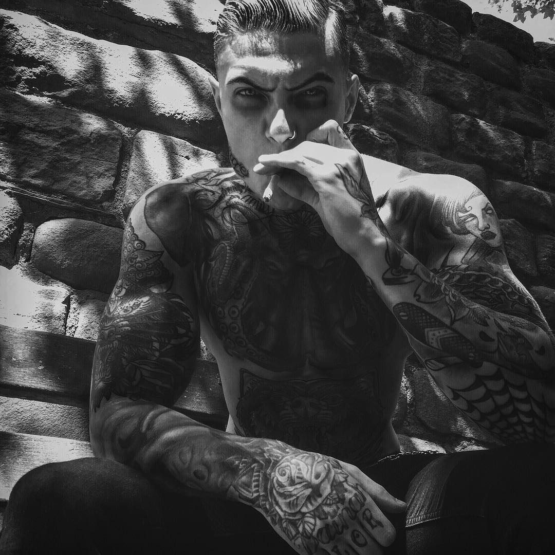 Male Models With Tattoos Tumblr