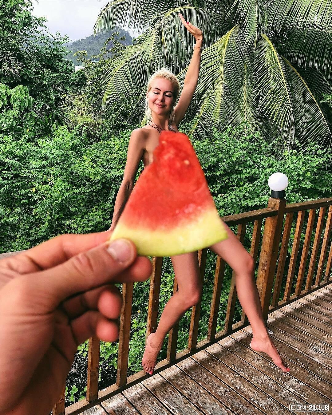 Африкантова на Сейшелах