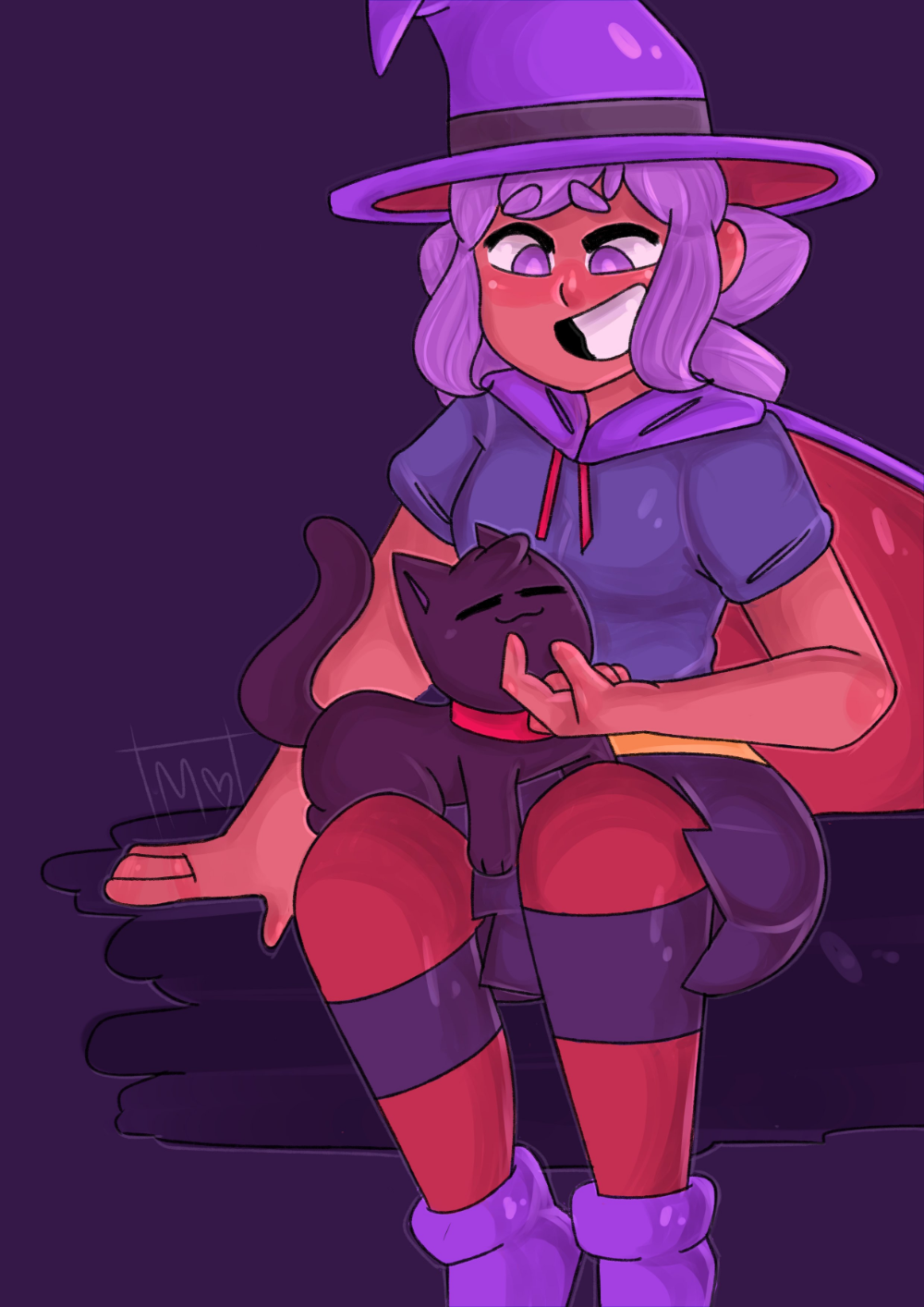 Ведьма Шелли Brawl Stars арт