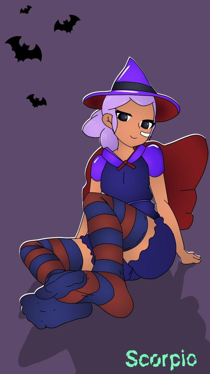 БРАВЛ старс аниме ведьма Шелли