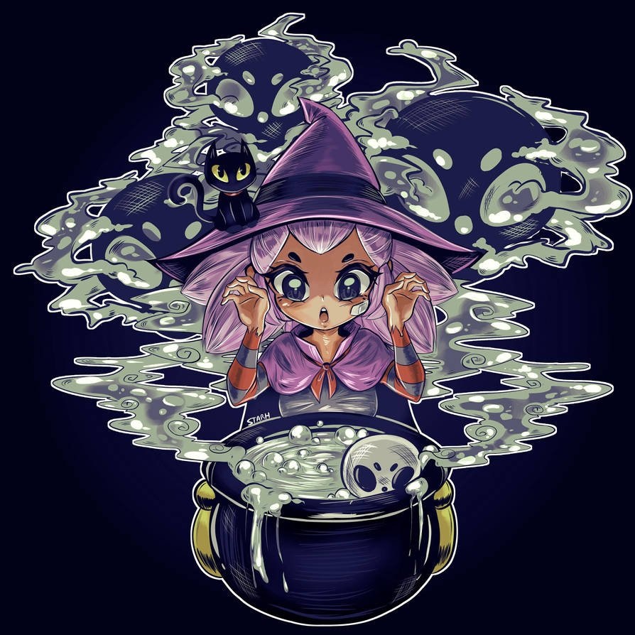 Ведьма Шелли Браво арт