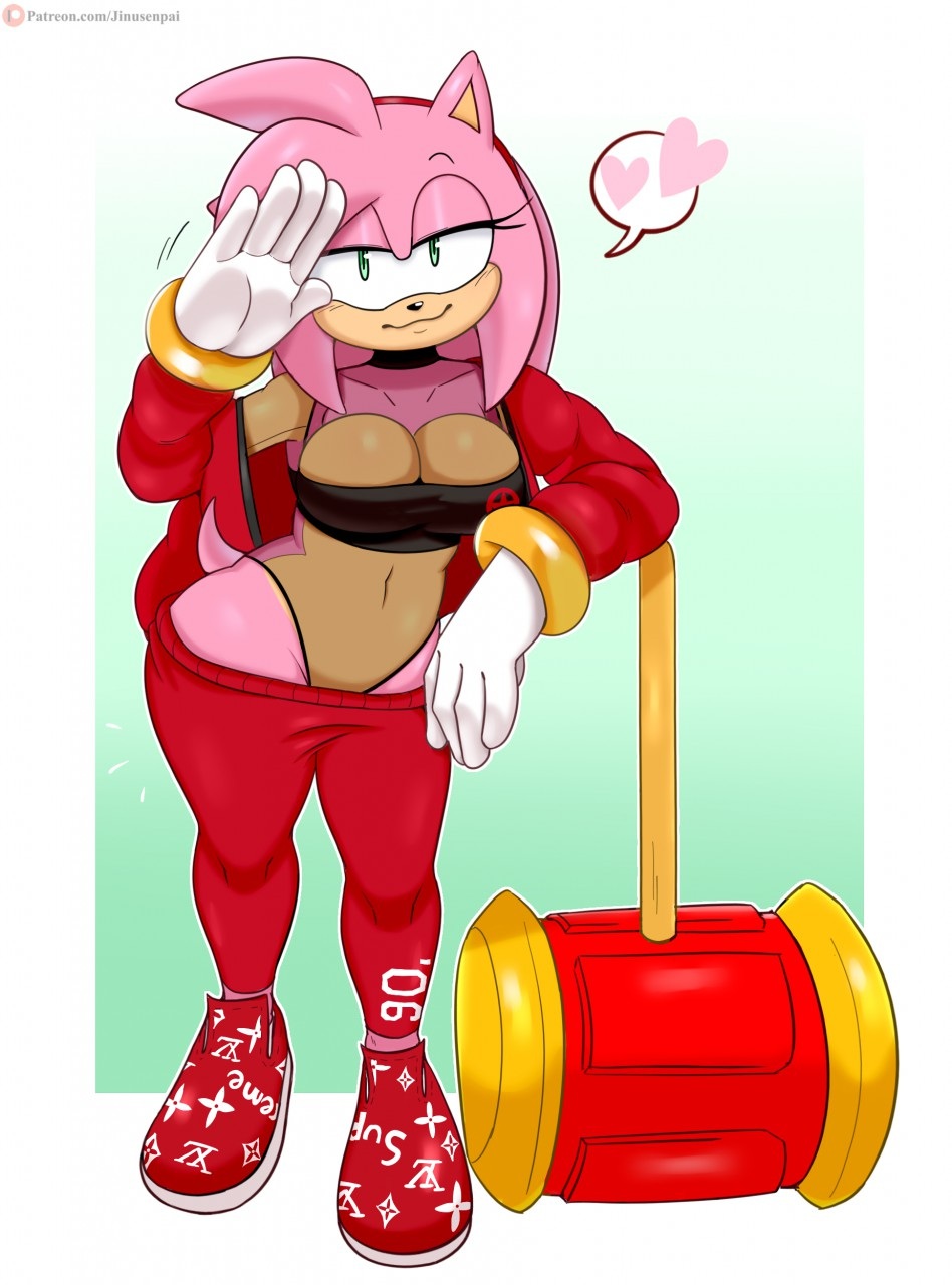 Sonic Эми Роуз breast